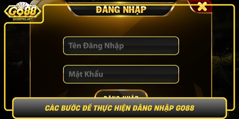 Cac Buoc De Thuc Hien Dang Nhap Go88 De Dang Huong Dan Chi Tiet