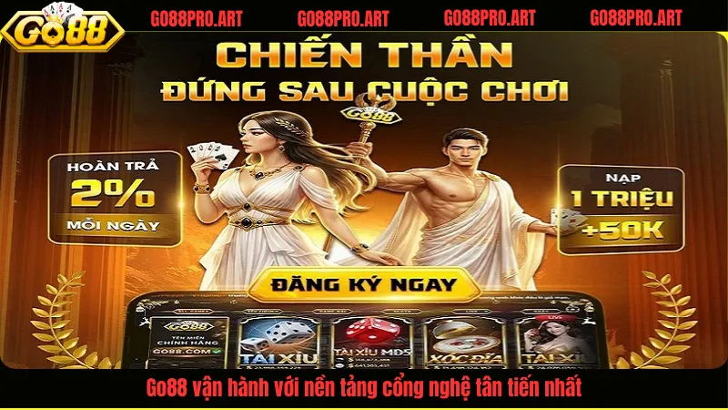 Go88 vận hành với nền tảng công nghệ tân tiến nhất