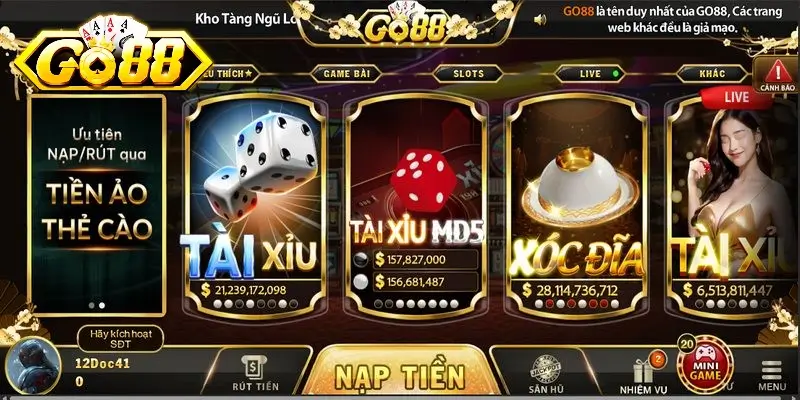 Tìm hiểu mọi thông tin về cổng game Go88